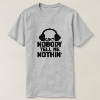 誰もTシャツを何も言わない Tシャツ