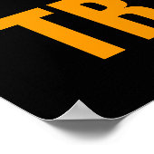 誰やる気を起こさせるが言った引用文プリント ポスター (角)