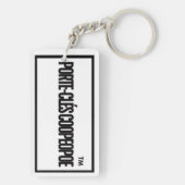 誰やる気を起こさせるにでも贈る勇気付けられる キーホルダー (裏面)