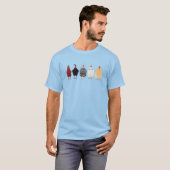 誰よりもニワトリを愛してる Tシャツ (正面フル)