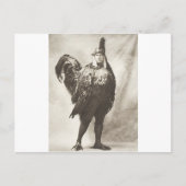 誰よりも威厳のあるチキンマン ポストカード (正面)