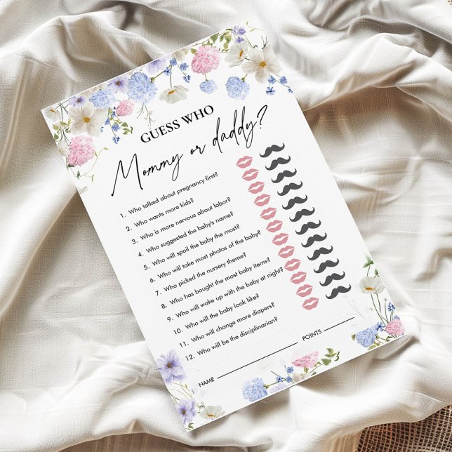 誰を当てる | ママかパパ | 赤ちゃんシャワーゲーム (クリエイターアップロード済み)