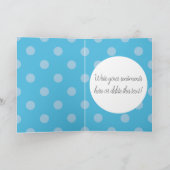 誰を当てろ！イースターおもしろいバニー |イースターユーモアのある カード (内部)