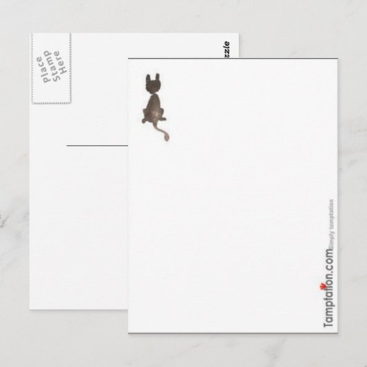 誰を待ってる? ポストカード (正面/裏面)