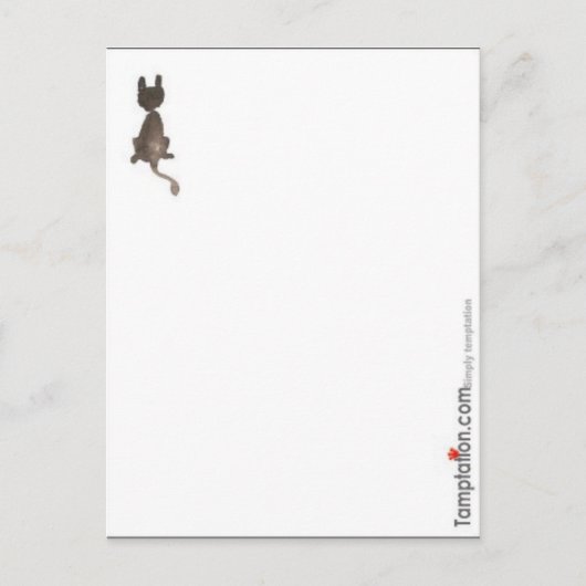 誰を待ってる？ ポストカード (正面)