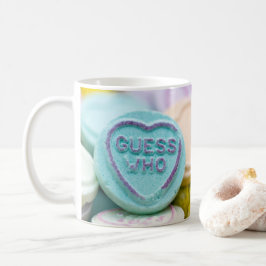 "誰を推測"愛するハートスイーツマグ コーヒーマグカップ