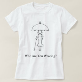 誰を着てるの?女性のTシャツ Tシャツ