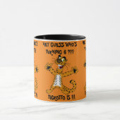 誰クールが6男の子の誕生日 マグカップ (中央)