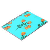 誰シンプルでも使える花手帳 ノートブック (左側)