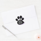 誰救だ？シール.ペットを救出する。 ラウンドシール (封筒)