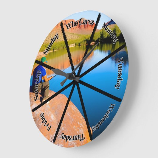 誰気に除定時計 ラージ壁時計 (傾斜)