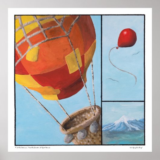 誰飛んでいるだ？ ポスター (正面)