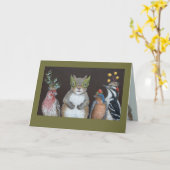 誰食べのパーティー軽食だ? カード (黄色い花)