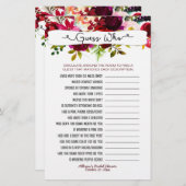 誰+携帯ゲーム,バーガンディフローラ3979 (正面/裏面)