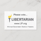 課税は盗難カードです 名刺 (裏面)