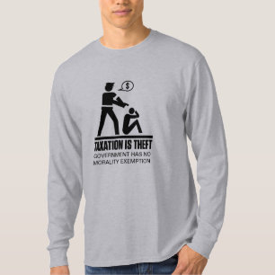 課税は盗難ワイシャツです Tシャツ