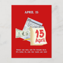 課税日のおもしろい詩