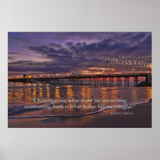 課題は人生を面白いものにするポスター ポスター