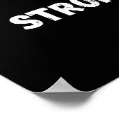 課題を受け入れる – ポスやる気を起こさせるター ポスター (角)