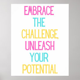 課題を受け入れ、可能性を引き出す ポスター