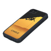 「課題」名前をカスタムする電話ケース Case-Mate iPhoneケース (下部)