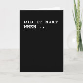 調べろって言ったら痛かったか カード (正面)