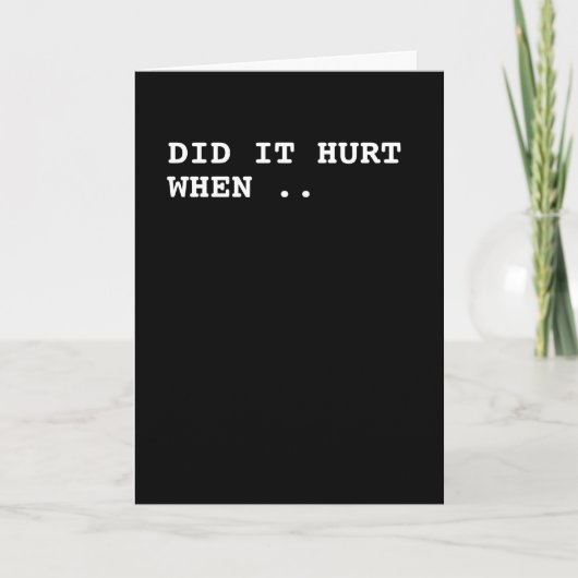 調べろって言ったら痛かったか カード (正面)