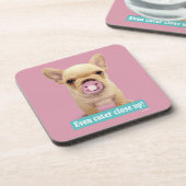 調停者を持つかわいい子犬 コースター (左側)