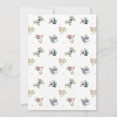 調剤師のハーベスト ハーブティーパーティー招待状 招待状 (裏面)