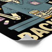 調剤技術者のスケルトン（入荷待ちのハロウィン商品） ポスター (角)