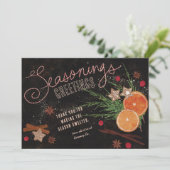 調味料あいさつビジネスホリデーカード シーズンカード (スタンド正面)