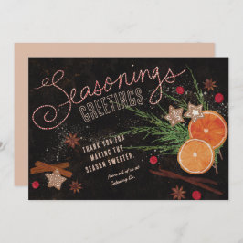 調味料あいさつビジネスホリデーカード シーズンカード