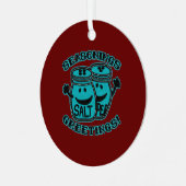 調味料あいさつ感じつルックスパイスホリデイ メタルオーナメント (正面左)