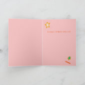 調味料グリーティングホリデーベーキンググリーティングカード カード (内部)