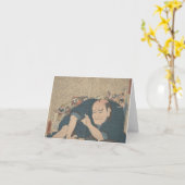 調和した体および心- notecard カード (黄色い花)