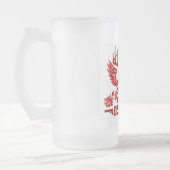 調和しない曇らされたビールゴブレット フロストグラスビールジョッキ (左)