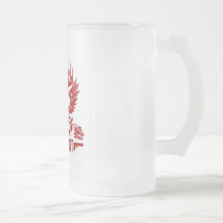 調和しない曇らされたビールゴブレット フロストグラスビールジョッキ