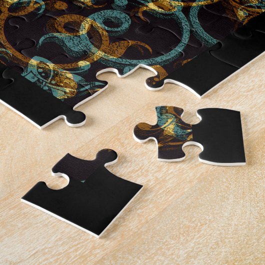 調和と希望の木の生活のポスター ジグソーパズル (側面)