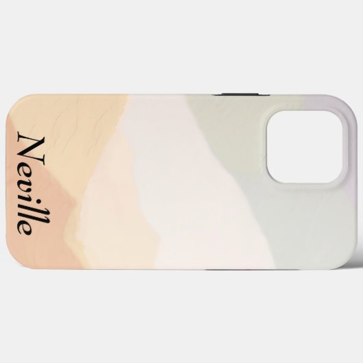 調和のとれた地球色 Case-Mate iPhoneケース (裏面 (横))