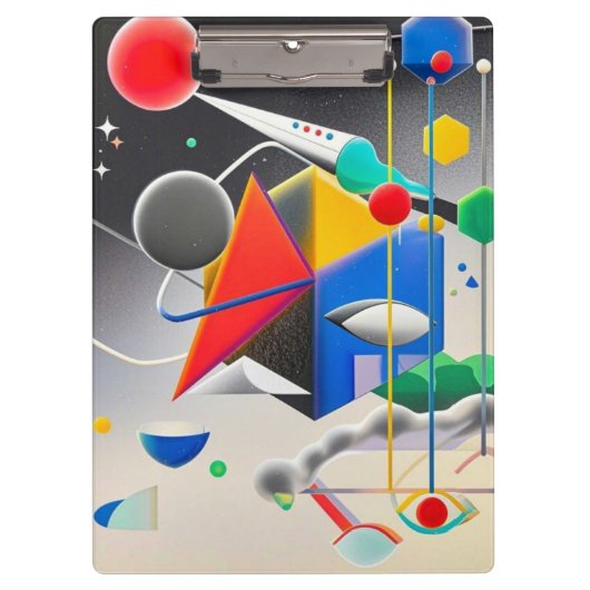 調和のとれた質感、グラデーションのブレンド クリップボード (正面)