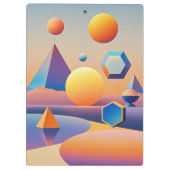 調和のとれた質感、グラデーションのブレンド クリップボード (裏面)