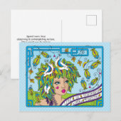 調和の中で生きる ポストカード (正面/裏面)