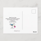 調和の中で生きる ポストカード (裏面)