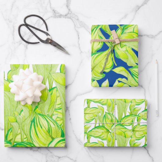 調和の折り返し紙セット ラッピングペーパーシート (正面)