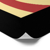 調和の渦:はっきりした抽象芸術・ポスターセットI ポスター (角)