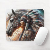 調和の精神と鋼 マウスパッド (マウス)