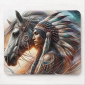 調和の精神と鋼 マウスパッド (正面)