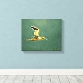 調和の翼：空の鳥 キャンバスプリント (インサイチュ (ウッドフロア))