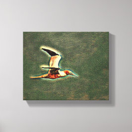 「調和の翼：空の鳥」 キャンバスプリント