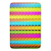 調和の色合い：ミックス色バスマット バスマット (正面縦)